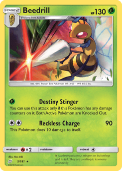 2019 Team Up Beedrill #5