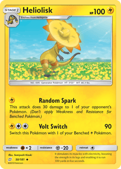 Heliolisk Team Up card