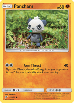 Pancham Team Up card