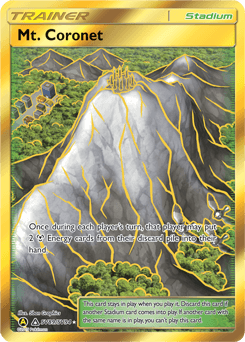 Mt. Coronet Hidden Fates Shiny Vault card