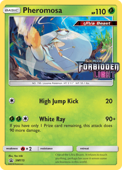 Pheromosa SM Black Star Promos card