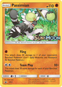 Passimian SM Black Star Promos card