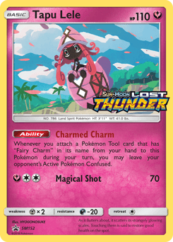Tapu Lele SM Black Star Promos card
