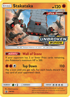 Stakataka SM Black Star Promos card