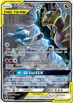 Garchomp & Giratina-GX SM Black Star Promos card