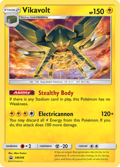 Vikavolt SM Black Star Promos card