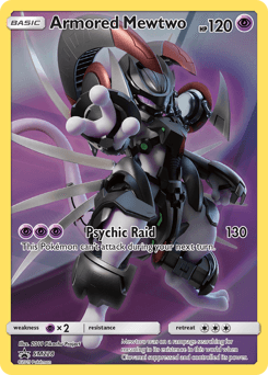 Armored Mewtwo SM Black Star Promos card