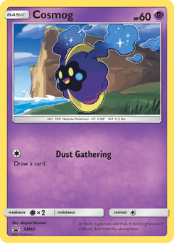 Cosmog SM Black Star Promos card