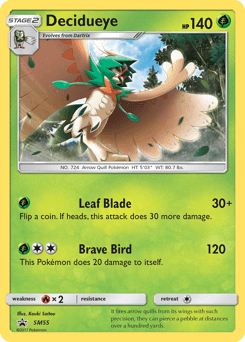 Decidueye SM Black Star Promos card