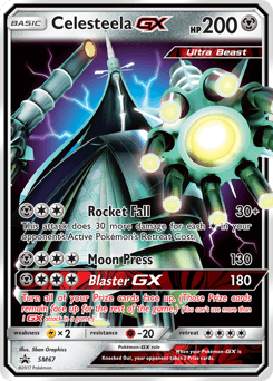 Celesteela-GX SM Black Star Promos card