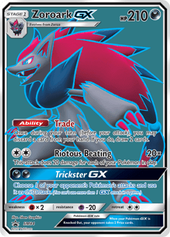 Zoroark-GX SM Black Star Promos card