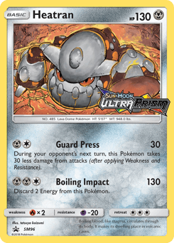 Heatran SM Black Star Promos card