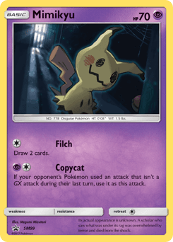 Mimikyu SM Black Star Promos card
