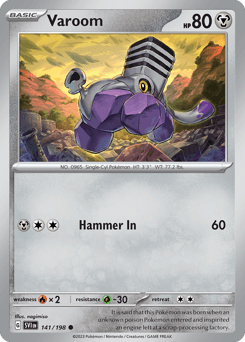 Varoom Scarlet & Violet card