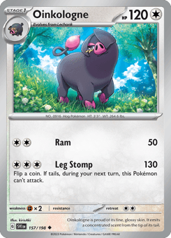 Oinkologne Scarlet & Violet card