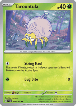 Tarountula Scarlet & Violet card