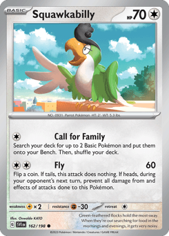 Squawkabilly Scarlet & Violet card