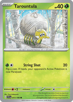 Tarountula Scarlet & Violet card