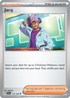Jacq Scarlet & Violet card