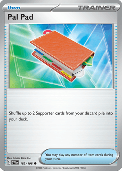 Pal Pad Scarlet & Violet card