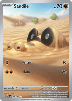 Sandile Scarlet & Violet card