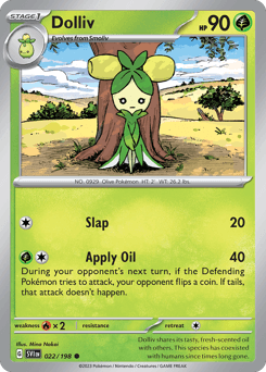 Dolliv Scarlet & Violet card
