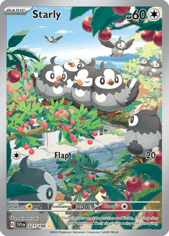 Starly Scarlet & Violet card