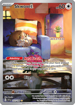 Skwovet Scarlet & Violet card