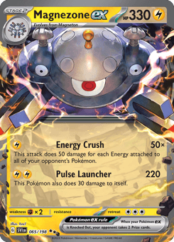 Magnezone-EX Scarlet & Violet card