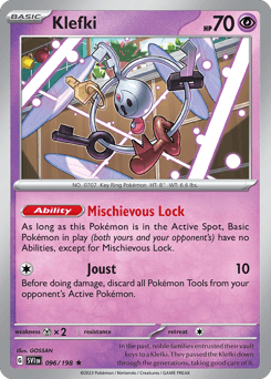 Klefki Scarlet & Violet card