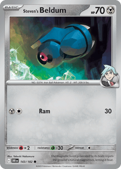 Steven's Beldum Destined Rivals card