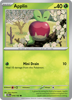 Applin Destined Rivals card
