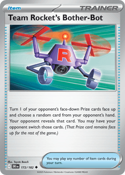2025 Destined Rivals Team Rocket's Bother-Bot #172
