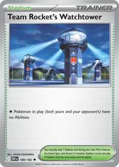 Team Rocket's Watchtower Destined Rivals card