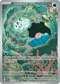 Clamperl Destined Rivals card
