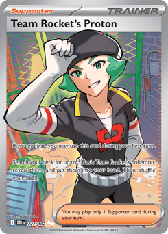 Team Rocket's Proton Destined Rivals card