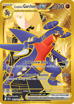 2025 Destined Rivals Cynthia's Garchomp ex #241