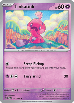 Tinkatink Paldea Evolved card