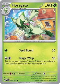 2023 Paldea Evolved Floragato #14