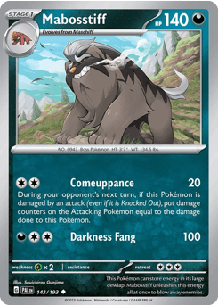 2023 Paldea Evolved Mabosstiff #143