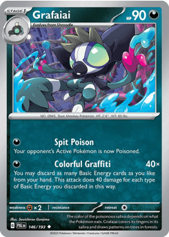 Grafaiai Paldea Evolved card