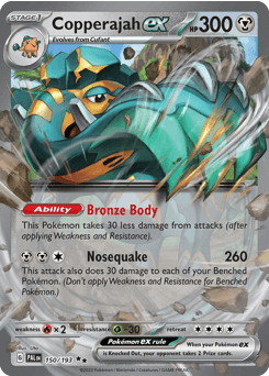2023 Paldea Evolved Copperajah ex #150