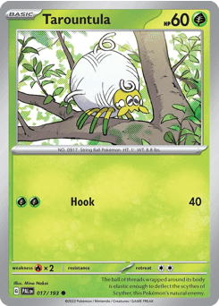 Tarountula Paldea Evolved card