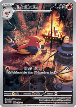 Fletchinder Paldea Evolved card