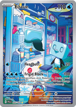 Eiscue Paldea Evolved card