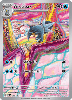 Arctibax Paldea Evolved card