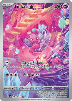 Tinkatink Paldea Evolved card