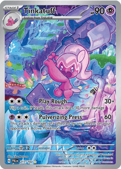 Tinkatuff Paldea Evolved card