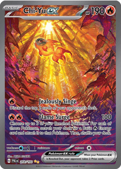Chi-Yu ex Paldea Evolved card