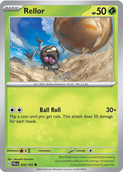 Rellor Paldea Evolved card